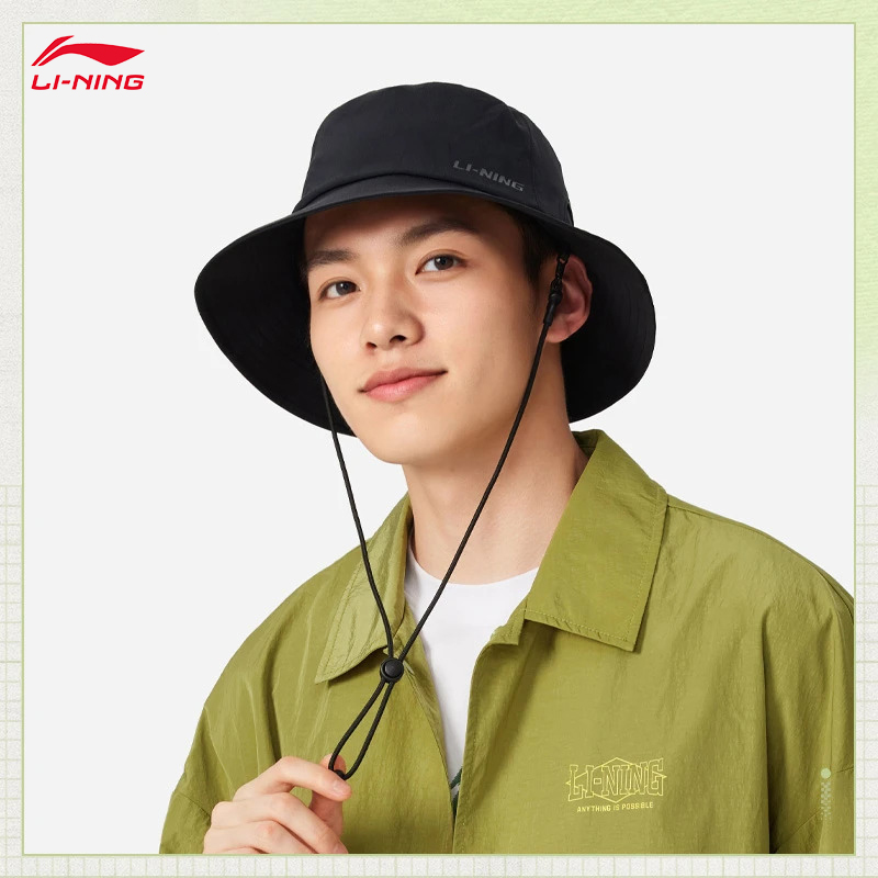 Mens Fashion Bucket Hat - LI-NING Sports Life Series Chapéus de