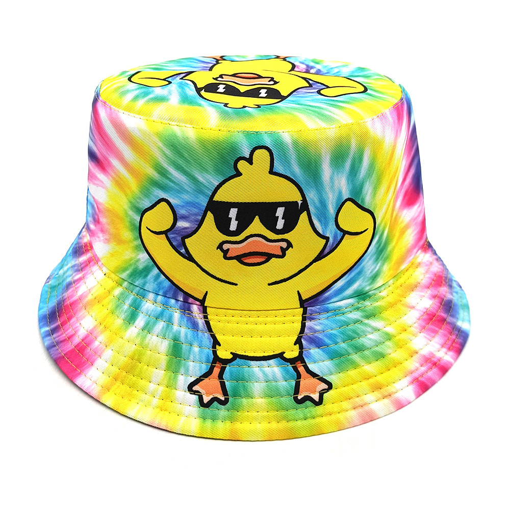 Mens Fashion Bucket Hat - Chapéu Bucket com Estampa de Pato