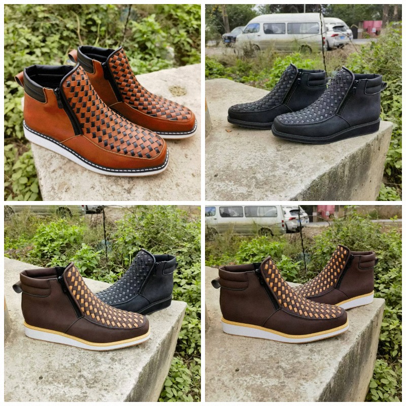 Mens Fashion Trend 2026 - Novidade 2026: Botas Masculinas Retrô Estilo