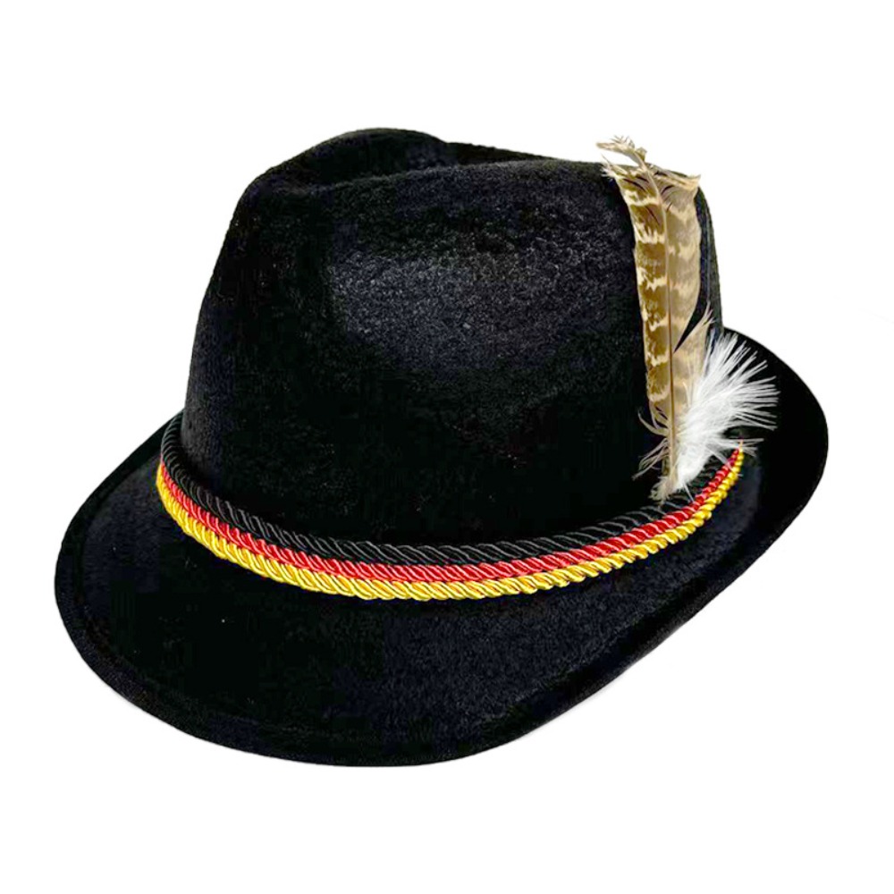 Mens Fashion Bucket Hat - Chapéu Fedora de Moda para Oktoberfest