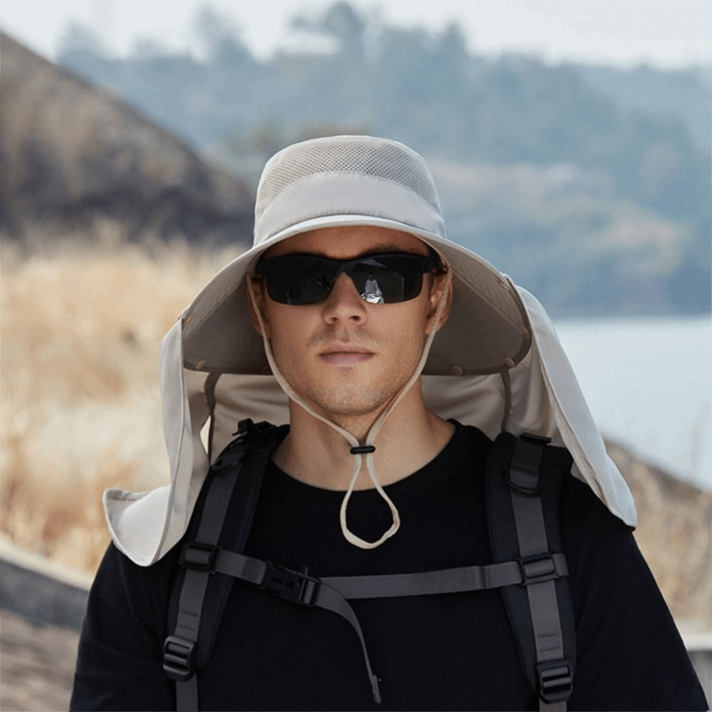 Mens Fashion Bucket Hat - Chapéu de Sol Masculino de Moda
