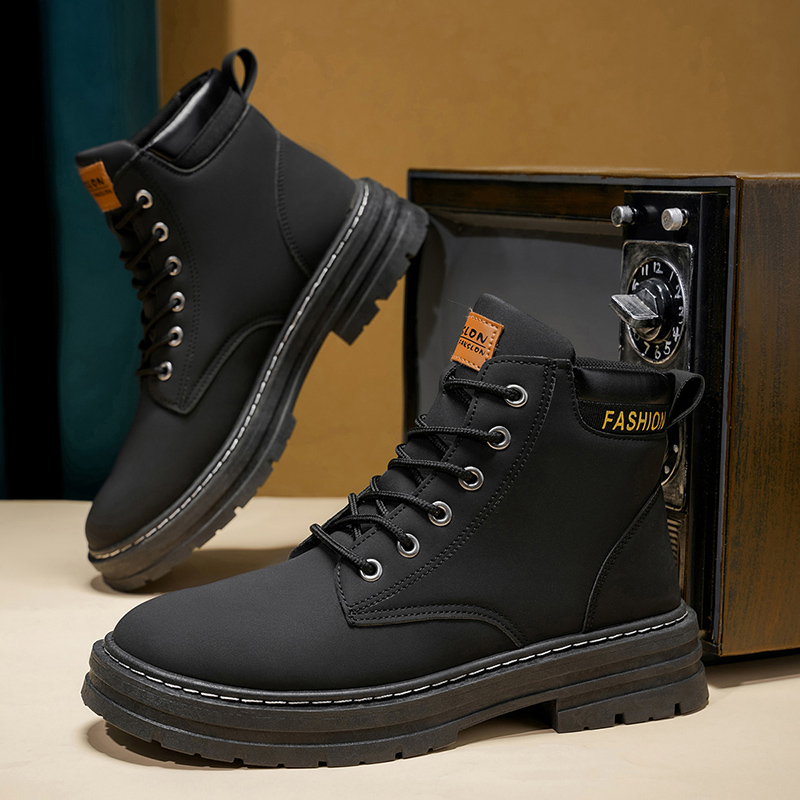 Mens Fashion Modern - 2025 Novas botas clássicas masculinas de