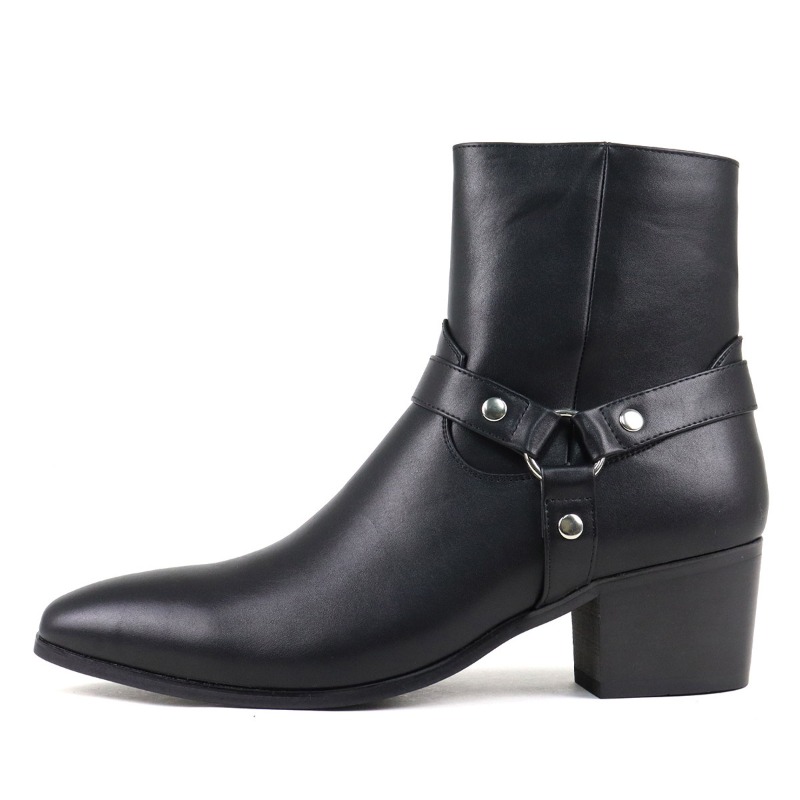 Mens Fashion Trend 2026 - Botas chelsea masculinas vintage com altura