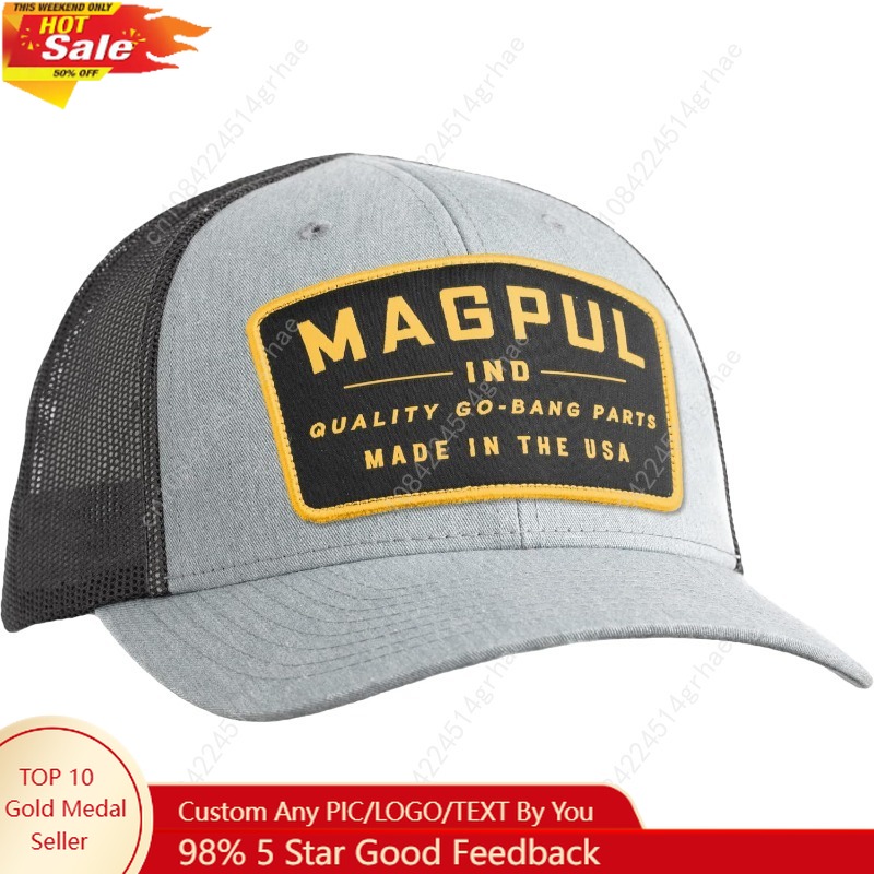 Mens Fashion Bucket Hat - Boné Trucker Magpul para Mulheres e