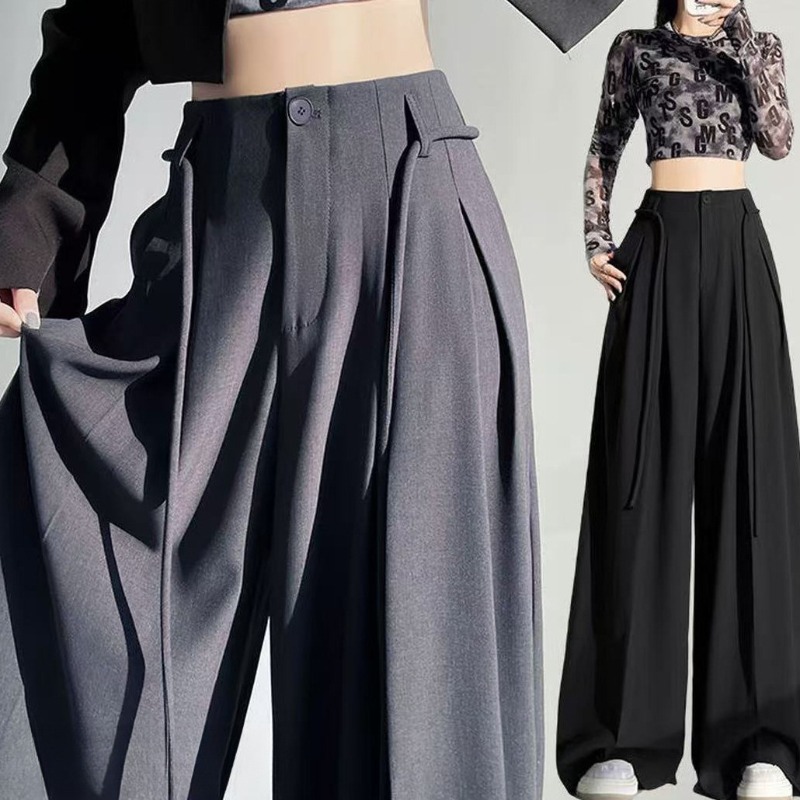 Men'S Fashion Looks 2026 - Calças Plissadas de Cintura Alta com