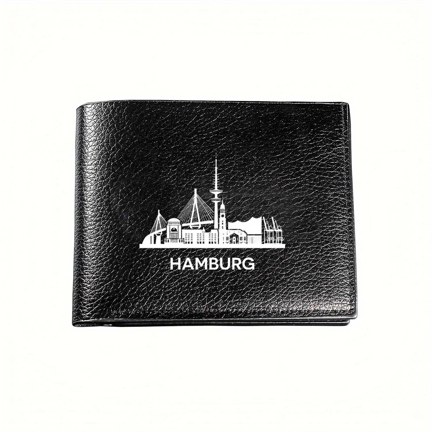 Men'S Fashion Hamburg - Carteira com estampa de paisagem urbana