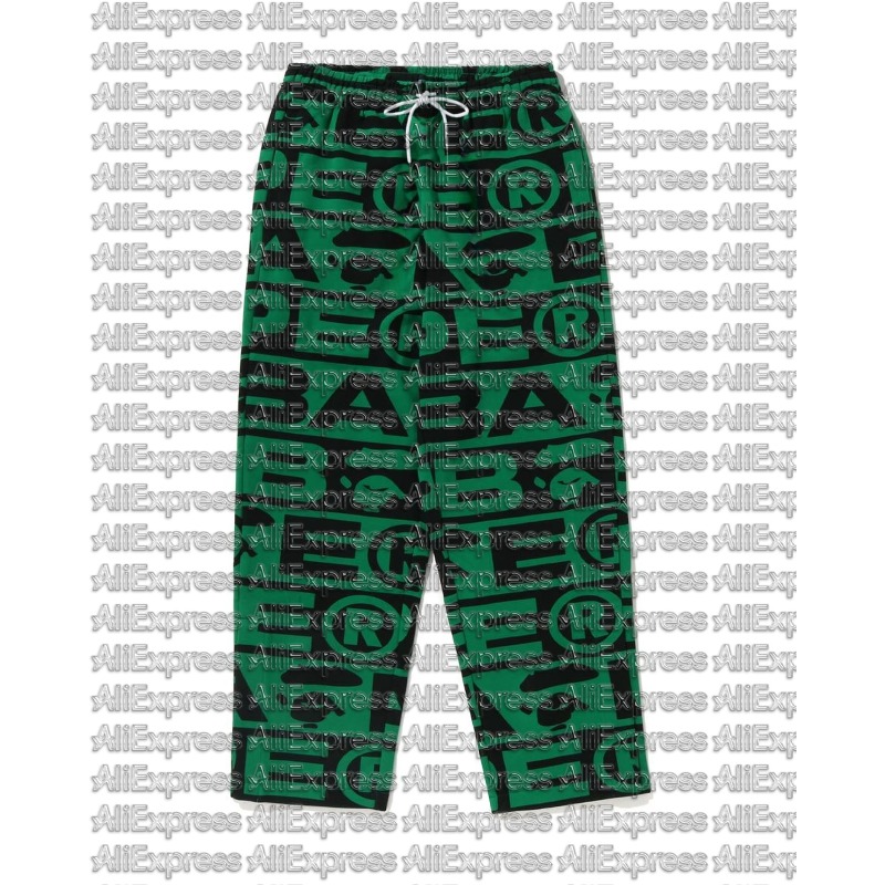 Mens Fashion Trend 2026 - Calças Esportivas Casuais Unissex 3D Verdes