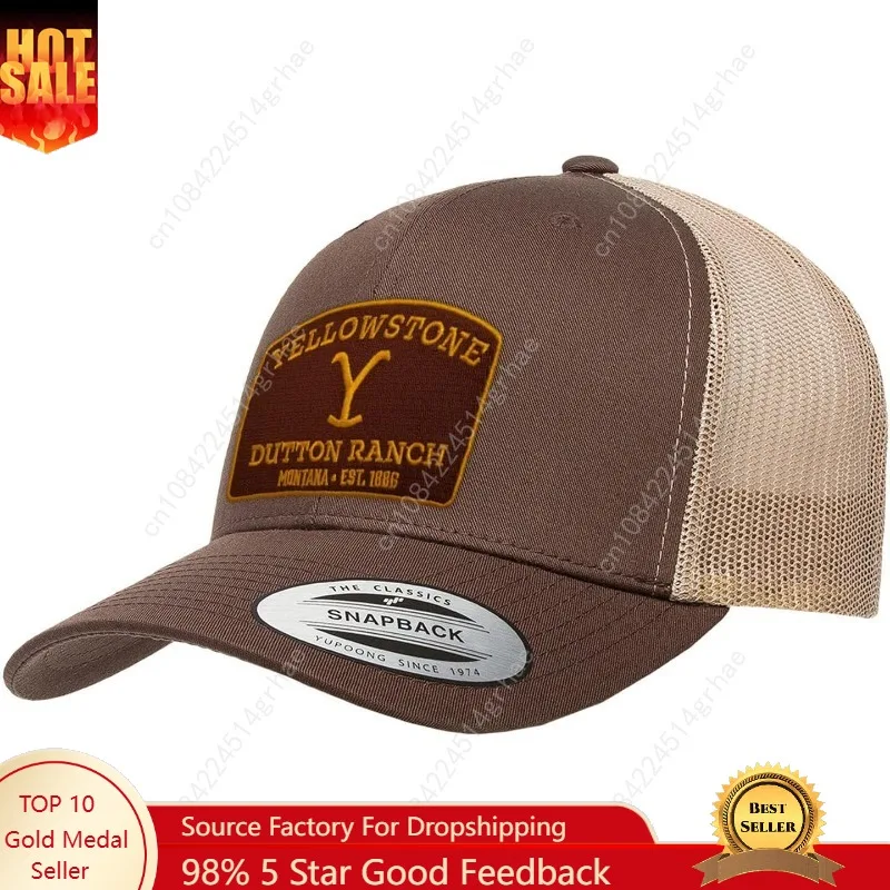 Mens Fashion Bucket Hat - Boné Trucker Premium Yellowstone para Mulheres