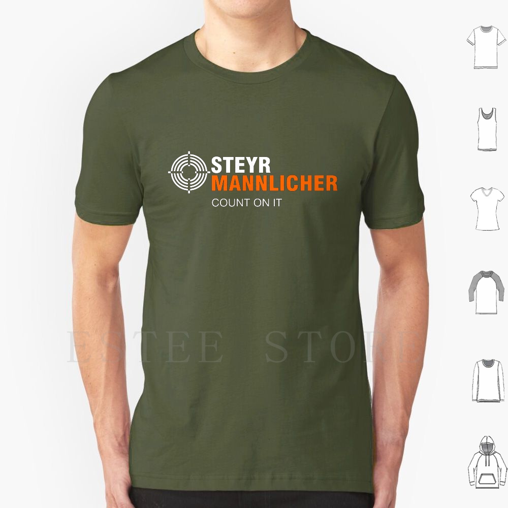 Military Shirt Men - Mannlicher contagem em isso t camisa