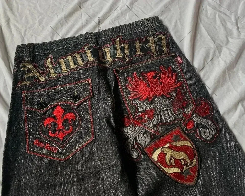 Men'S Fashion For 70 Year Old - Calça jeans masculina estilo Y2K retrô