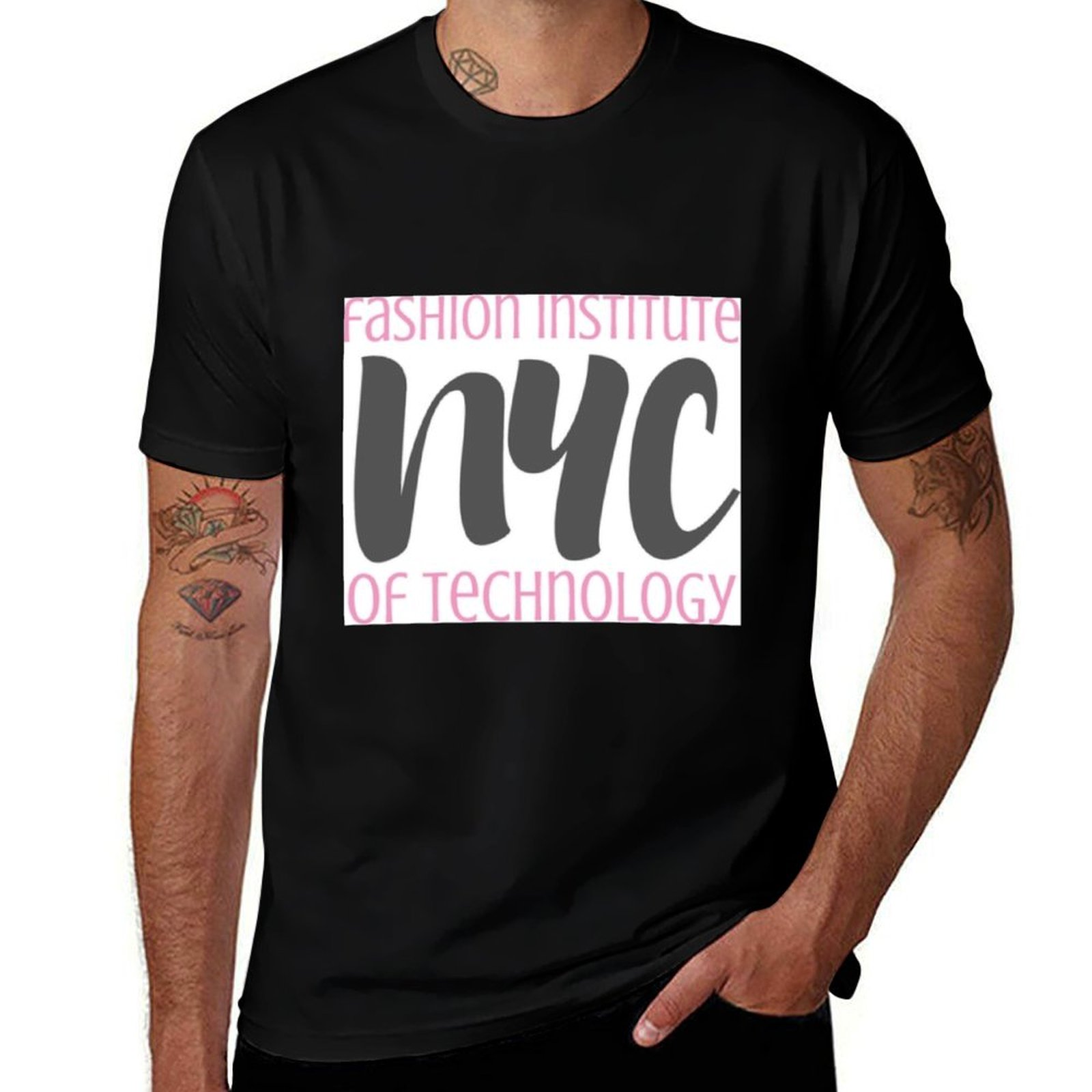 Men'S Fashion Nyc - Camiseta Fashion Institute of Technology NYC,