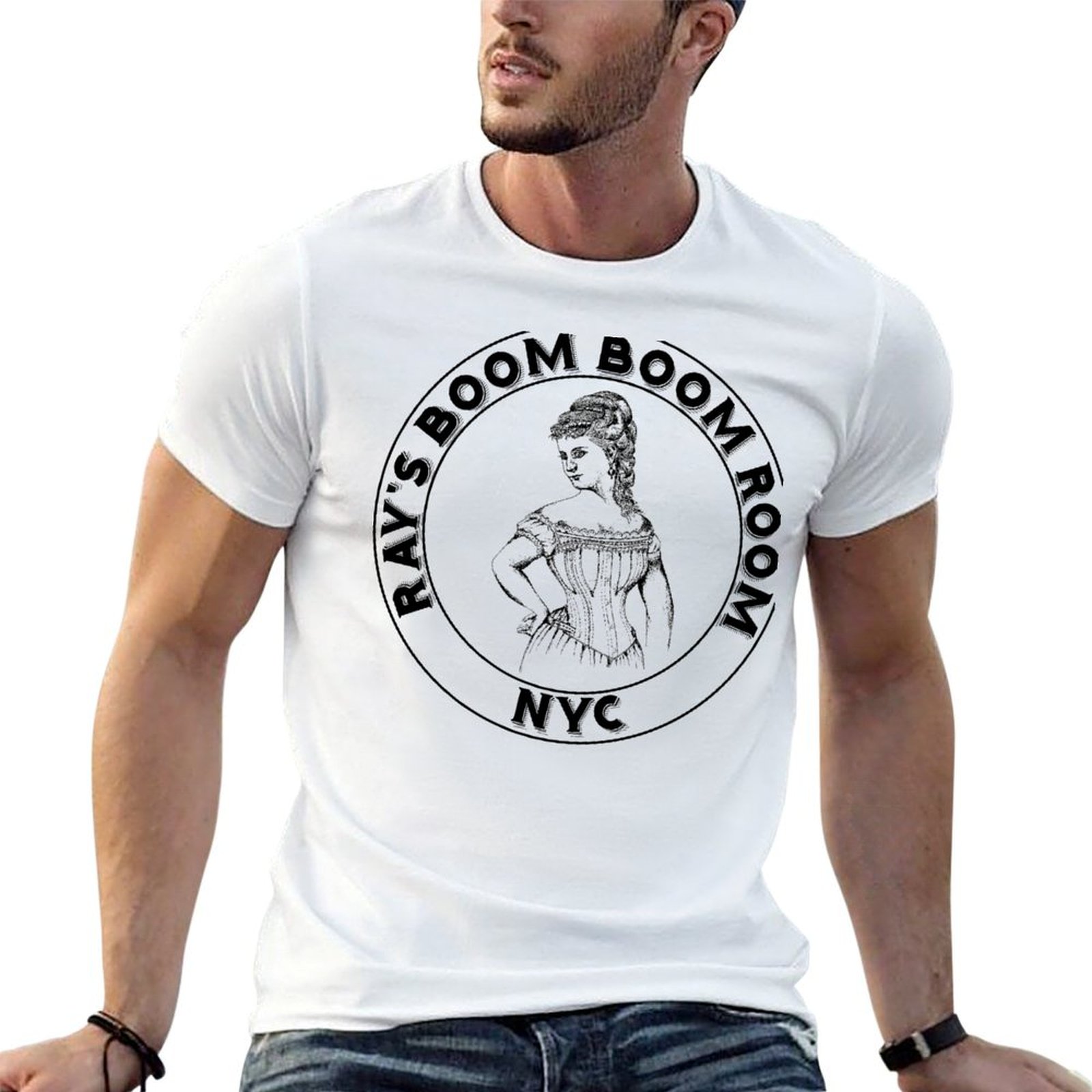 Men'S Fashion Nyc - Camiseta Ray's Boom Boom Room NYC,