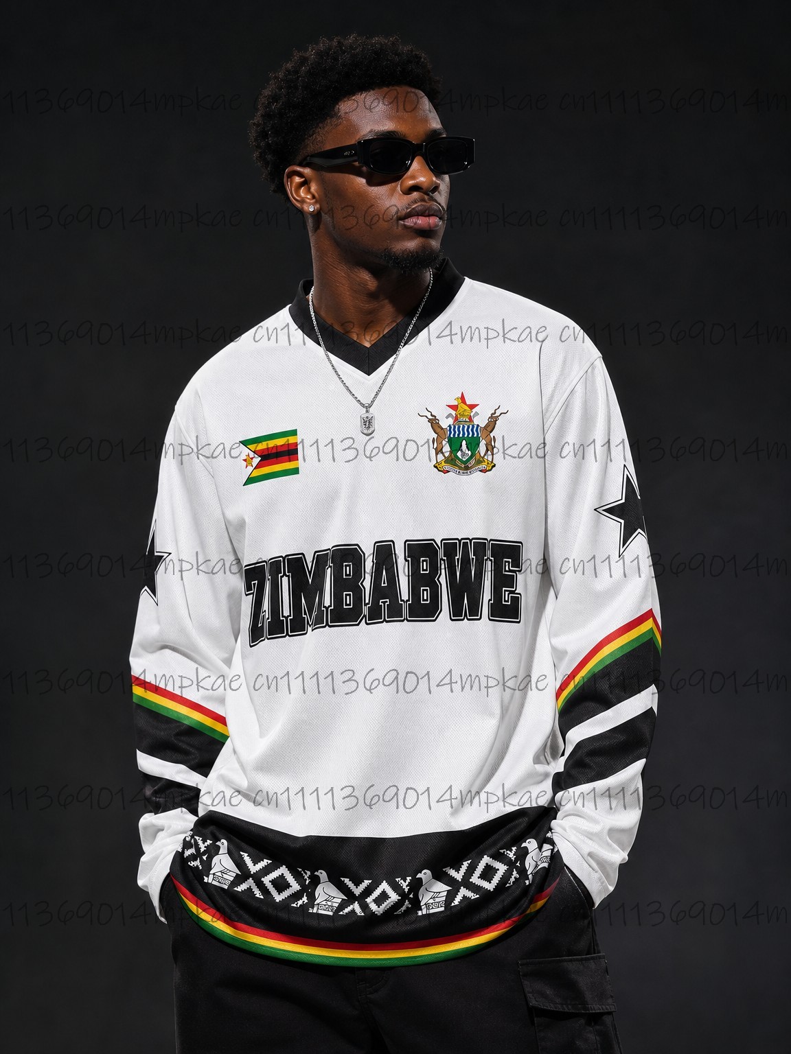 Men'S Fashion T Shirts - Camiseta Masculina de Manga Longa com