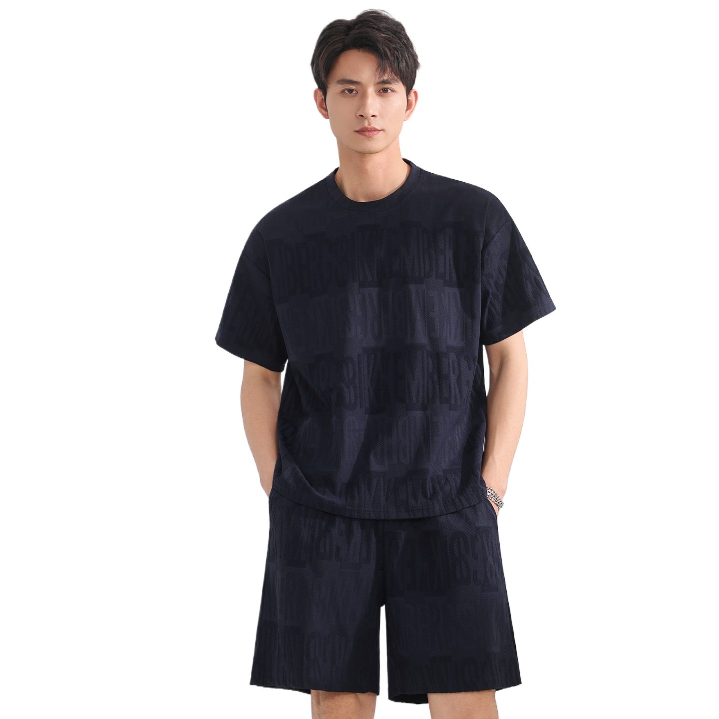 【Conjunto de Calças e Camiseta - Men'S Fashion T Shirts avaliação e preço
