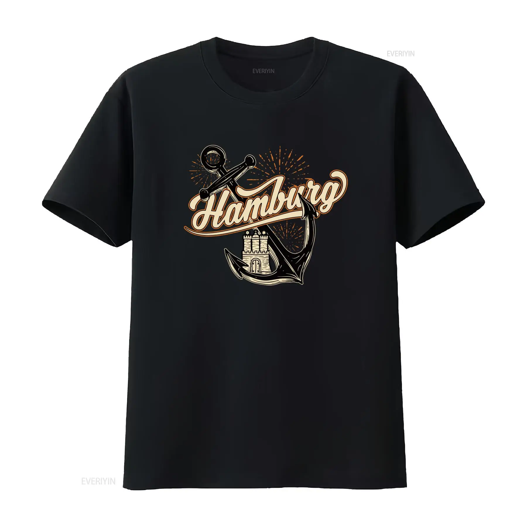 Camiseta Masculina Estampada Â - Men'S Fashion Hamburg avaliação e preço