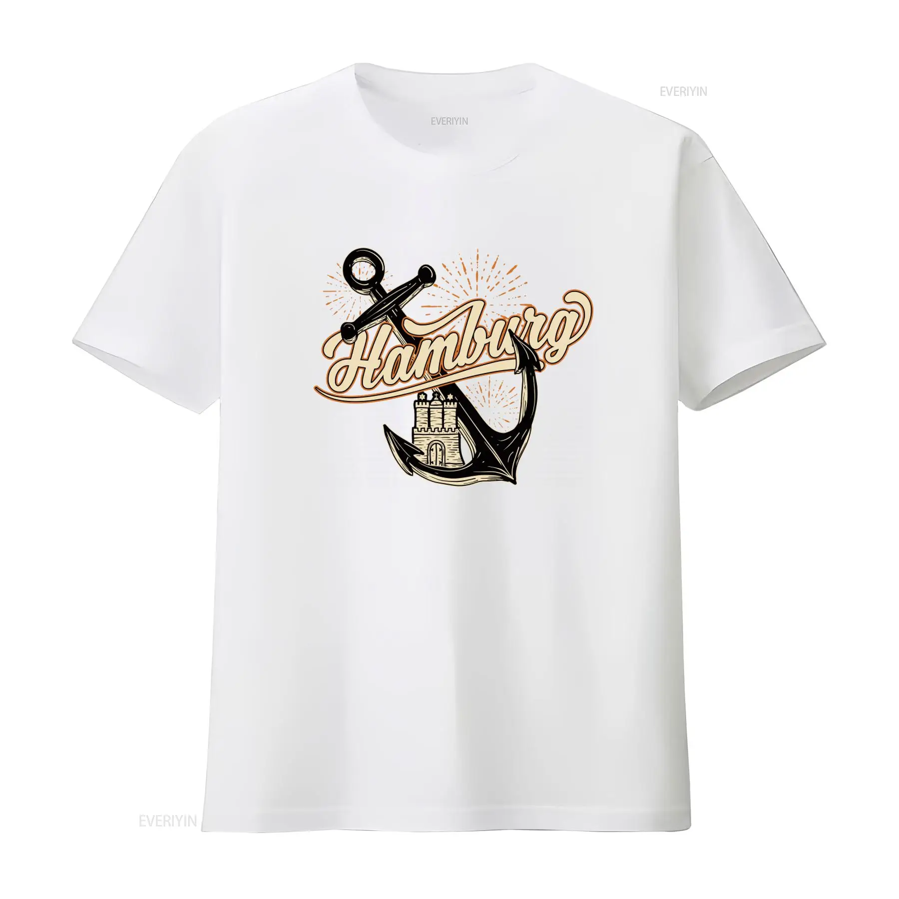 Camiseta Masculina Estampada Â - Men'S Fashion Hamburg avaliação e preço