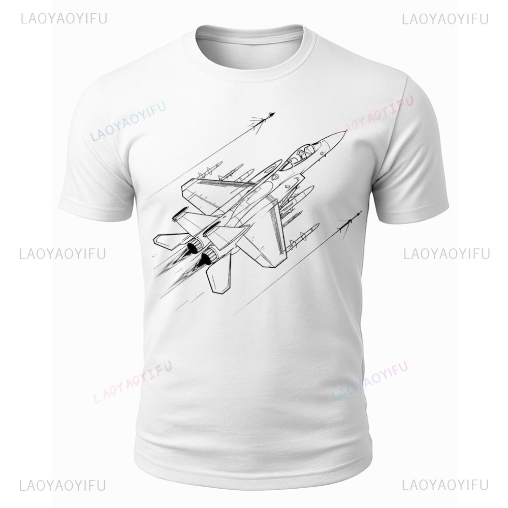 Fighter jet aeronave militar g - Military Shirt Men avaliação e preço
