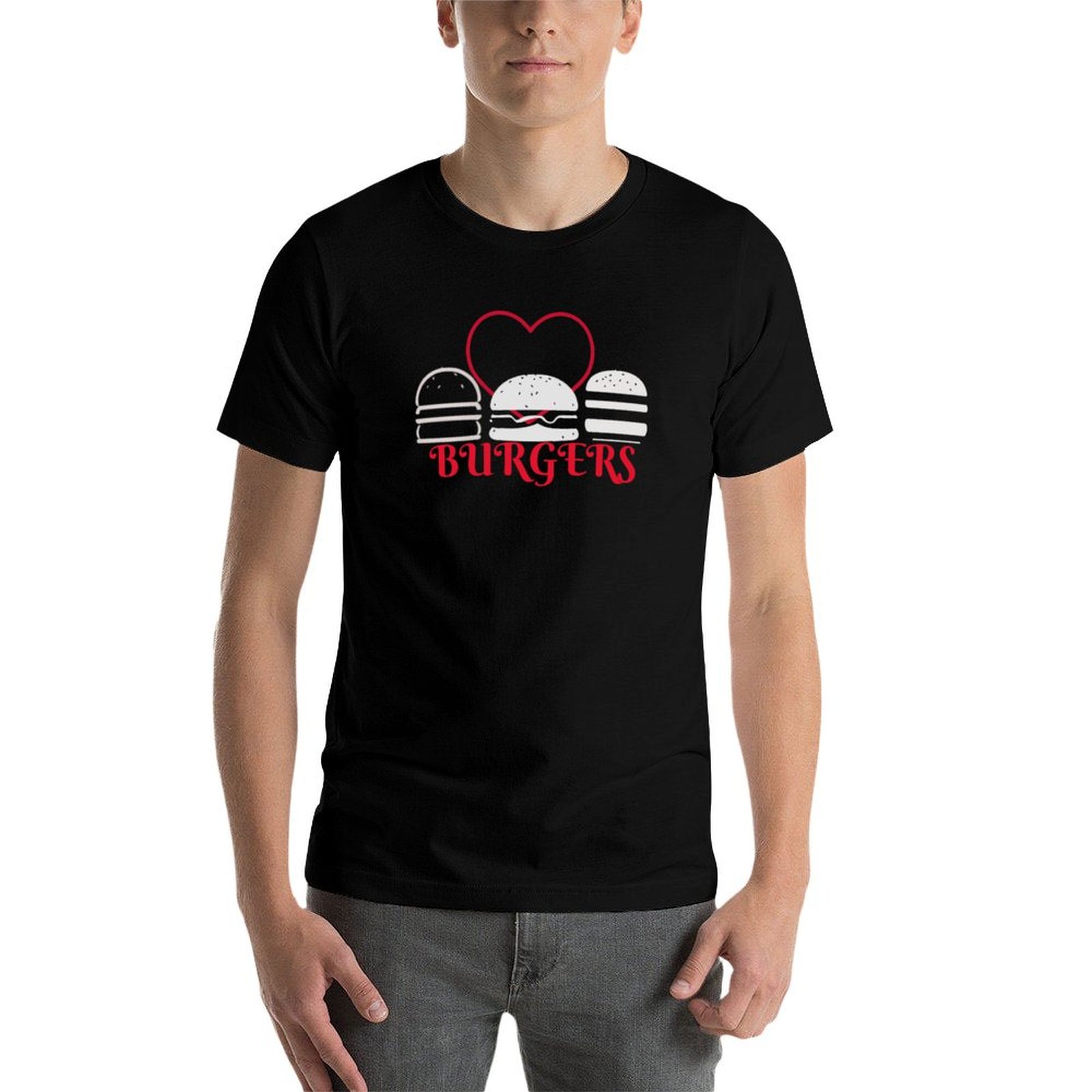 LOVE BURGERS - Camiseta com es - Men'S Fashion Hamburg avaliação e preço