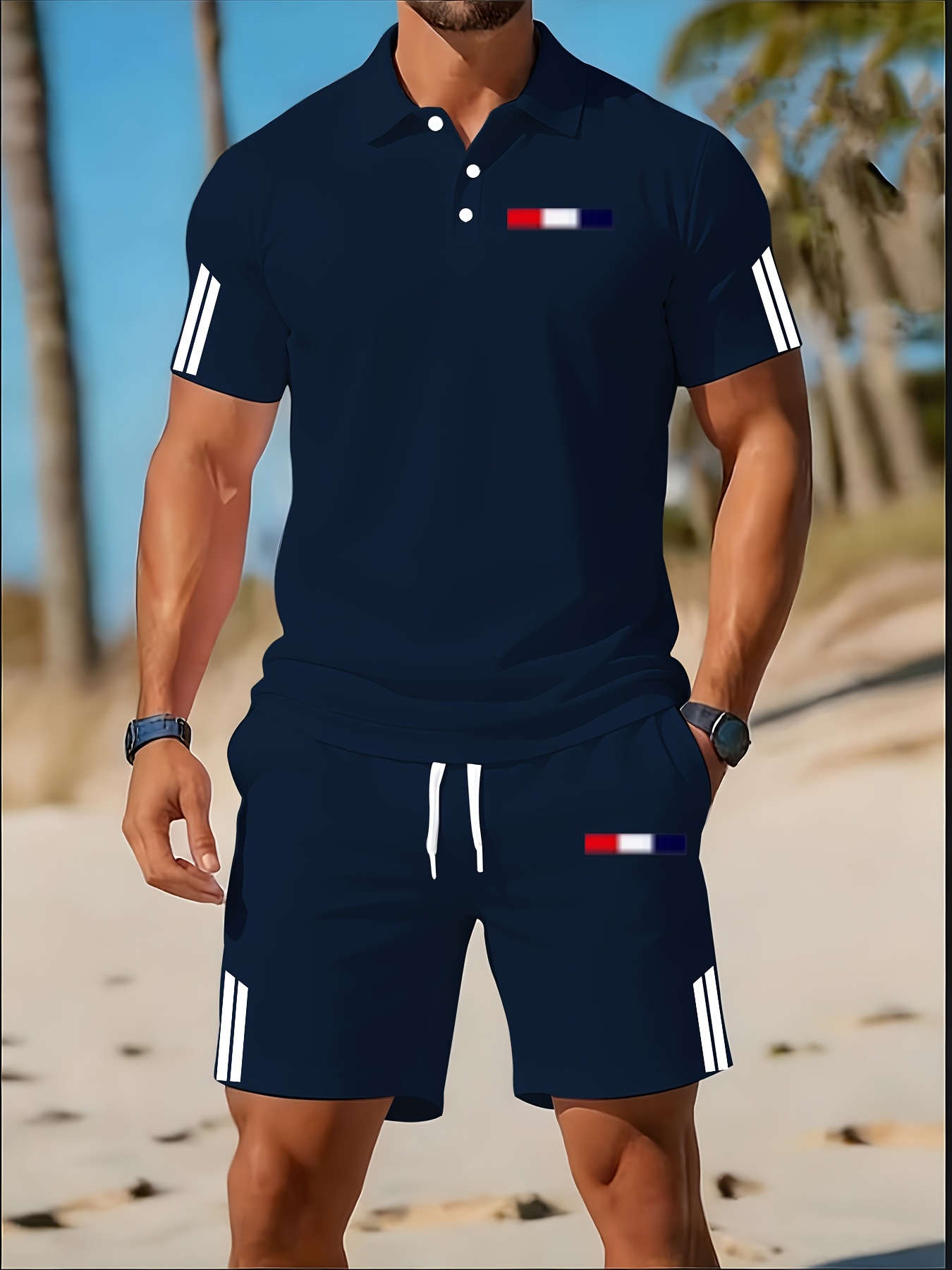 Conjunto de Camisa Polo Mascul - Men'S Fashion Polo avaliação e preço
