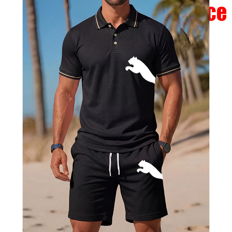 Conjunto Masculino Casual de C - Men'S Fashion Polo avaliação e preço