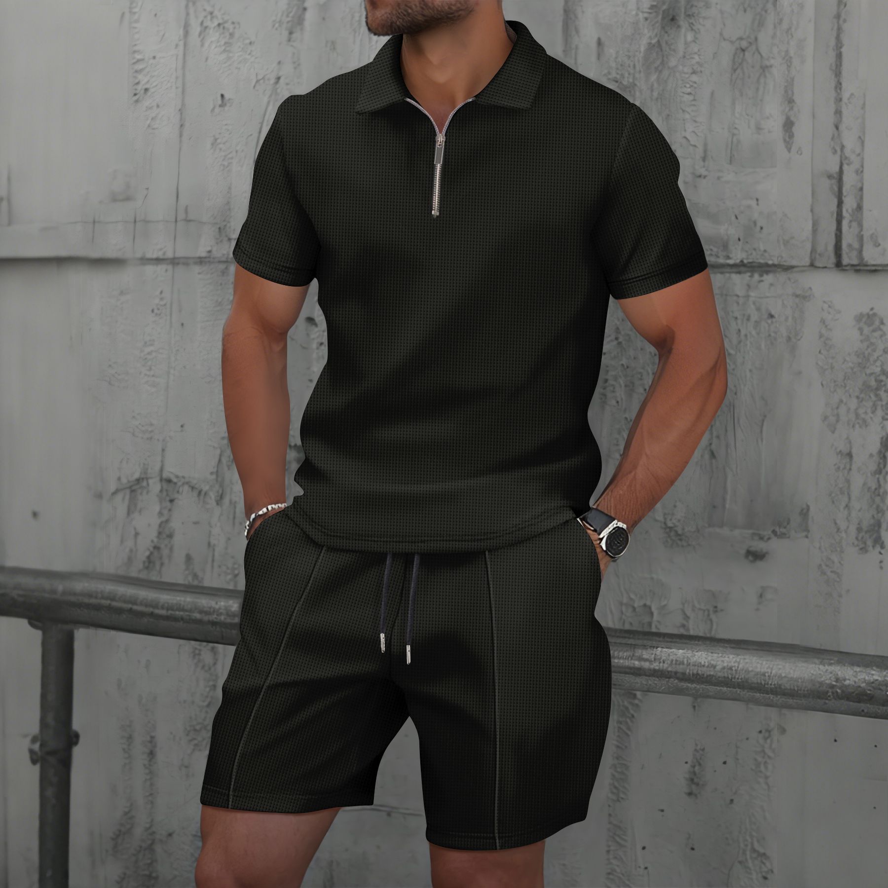 Conjunto Masculino de 2 Peças  - Men'S Fashion Polo avaliação e preço