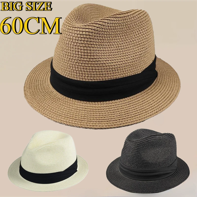 Novo tamanho grande borda estr - Mens Fashion Bucket Hat avaliação e preço