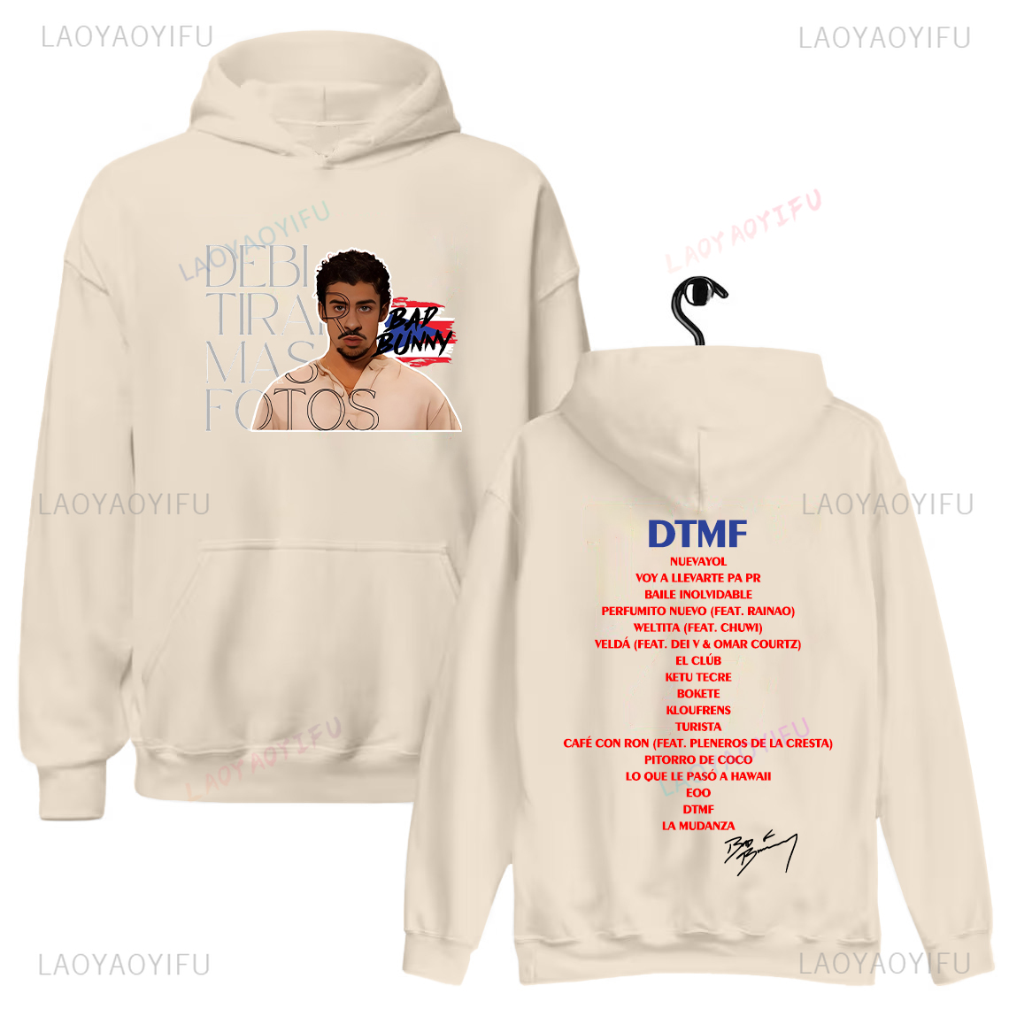 Bad bunny álbum dtmf impressão - Men'S Fashion For 70 Year Old avaliação e preço