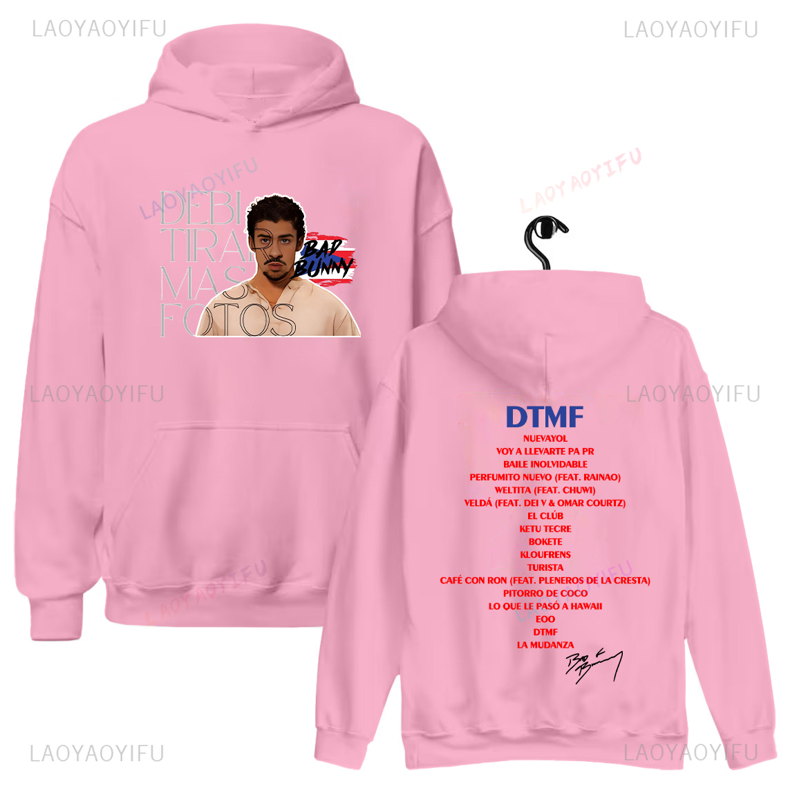 Bad bunny álbum dtmf impressão - Men'S Fashion For 70 Year Old avaliação e preço