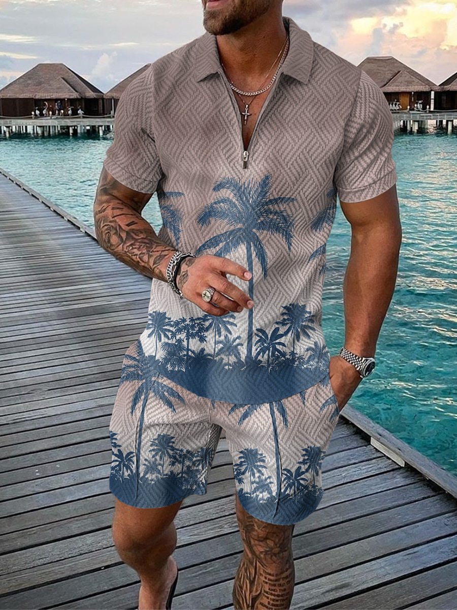 Conjunto Masculino Estampado c - Men'S Fashion Polo avaliação e preço