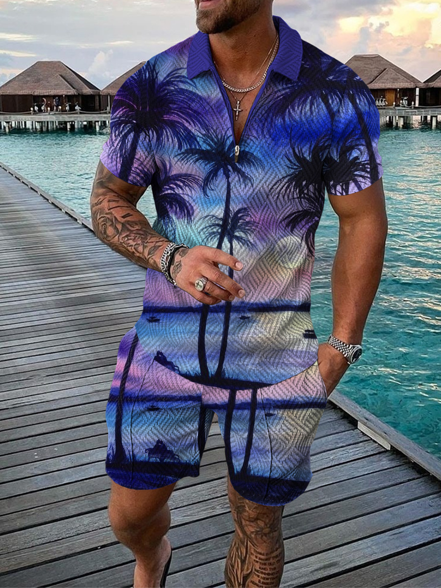 Conjunto Masculino Estampado c - Men'S Fashion Polo avaliação e preço