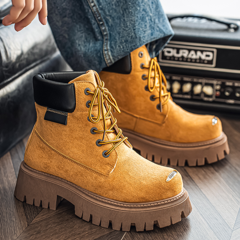 Botas Clássicas de Cano Alto e - Mens Fashion Modern avaliação e preço