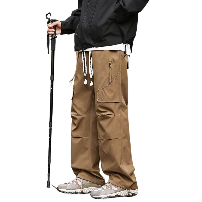 2025 novo algodão calças de ca - Men'S Fashion Khaki Pants avaliação e preço