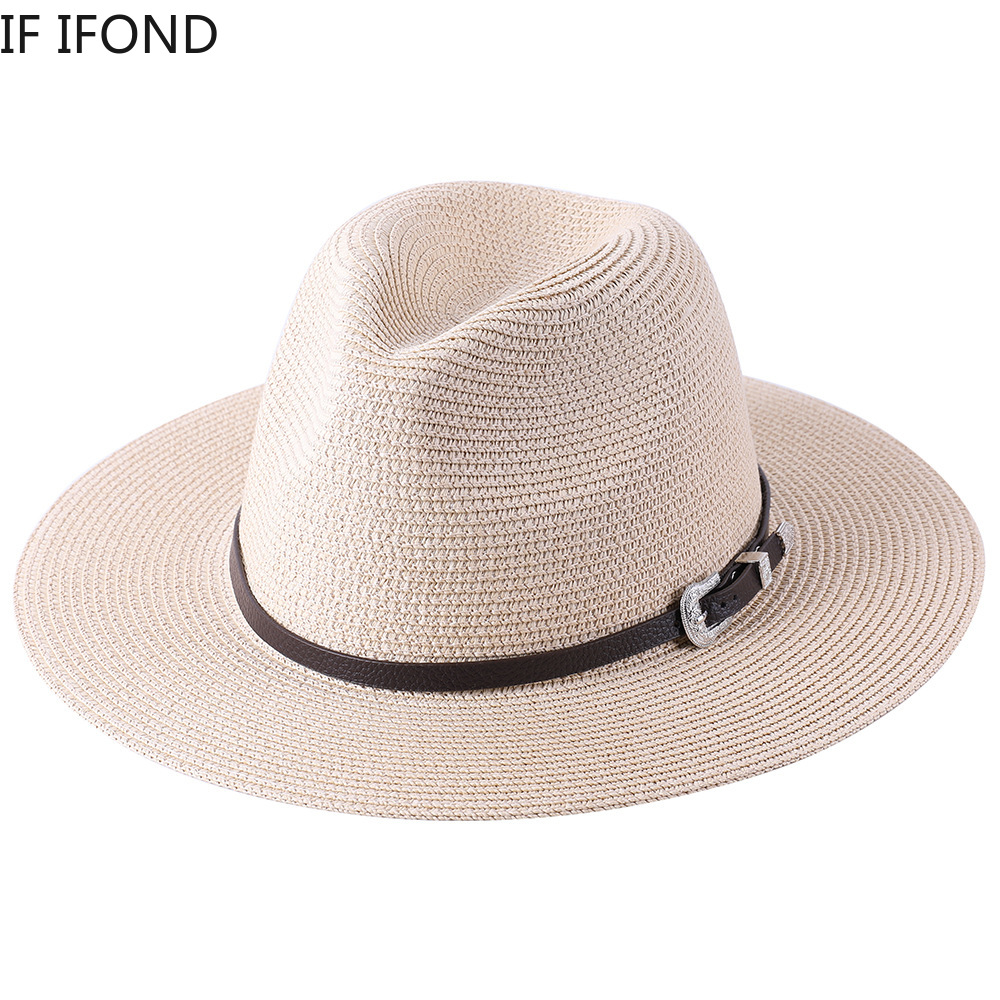 Chapéu de palha para pais e fi - Mens Fashion Bucket Hat avaliação e preço