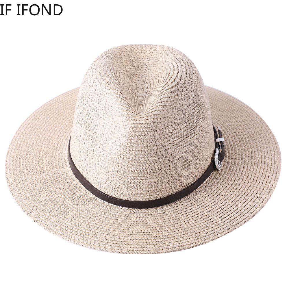 Chapéu de palha para pais e fi - Mens Fashion Bucket Hat avaliação e preço