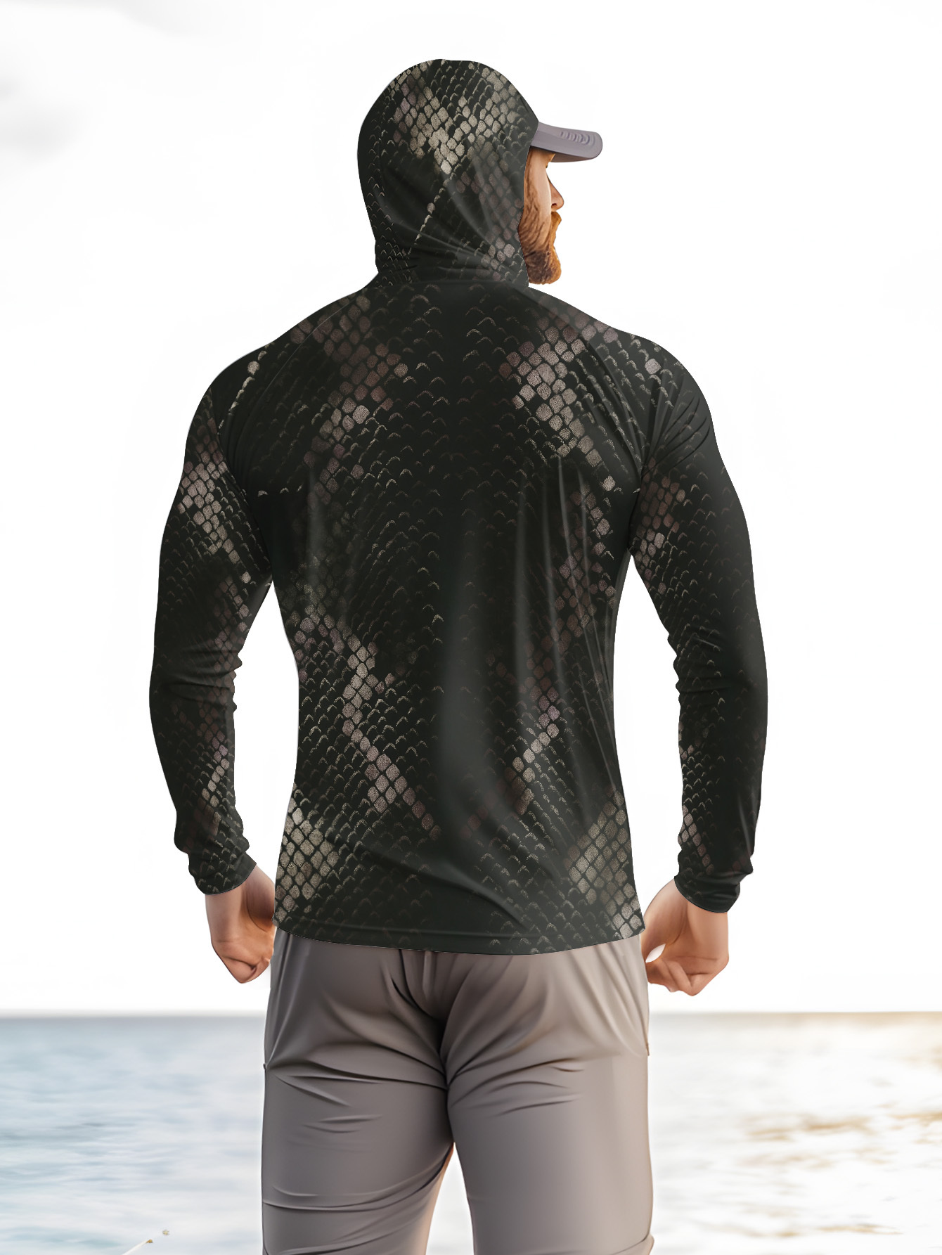 Camisa de Pesca Masculina com  - Military Shirt Men avaliação e preço