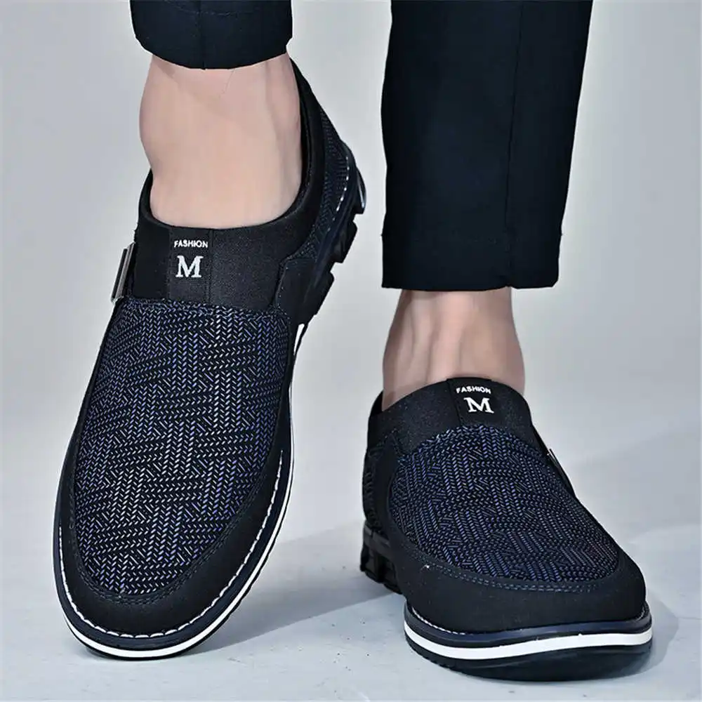 Azul escuro 44-45 sapatos de v - Men'S Fashion All Black Outfit avaliação e preço