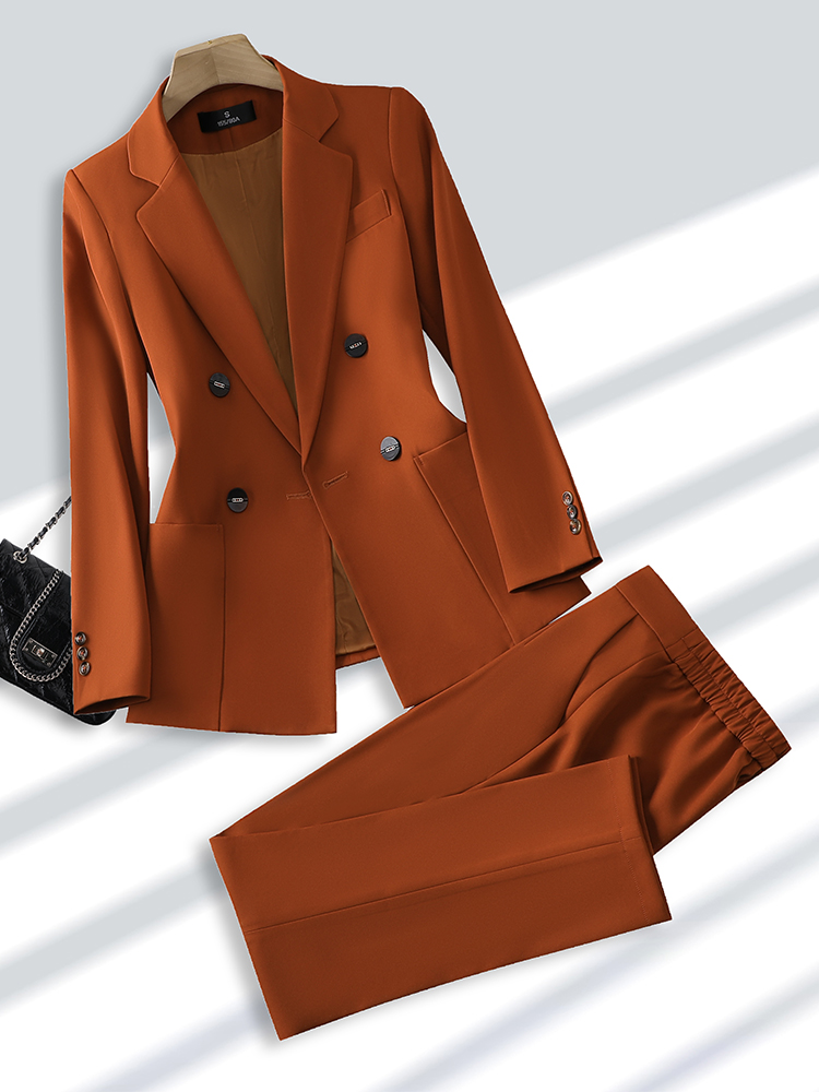 Blazer e calças para mulheres, - Men'S Fashion Khaki Pants avaliação e preço