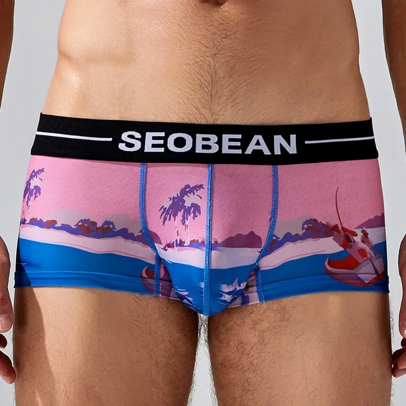Novos boxers masculinos marca  - Men'S Fashion Underwear Brands avaliação e preço