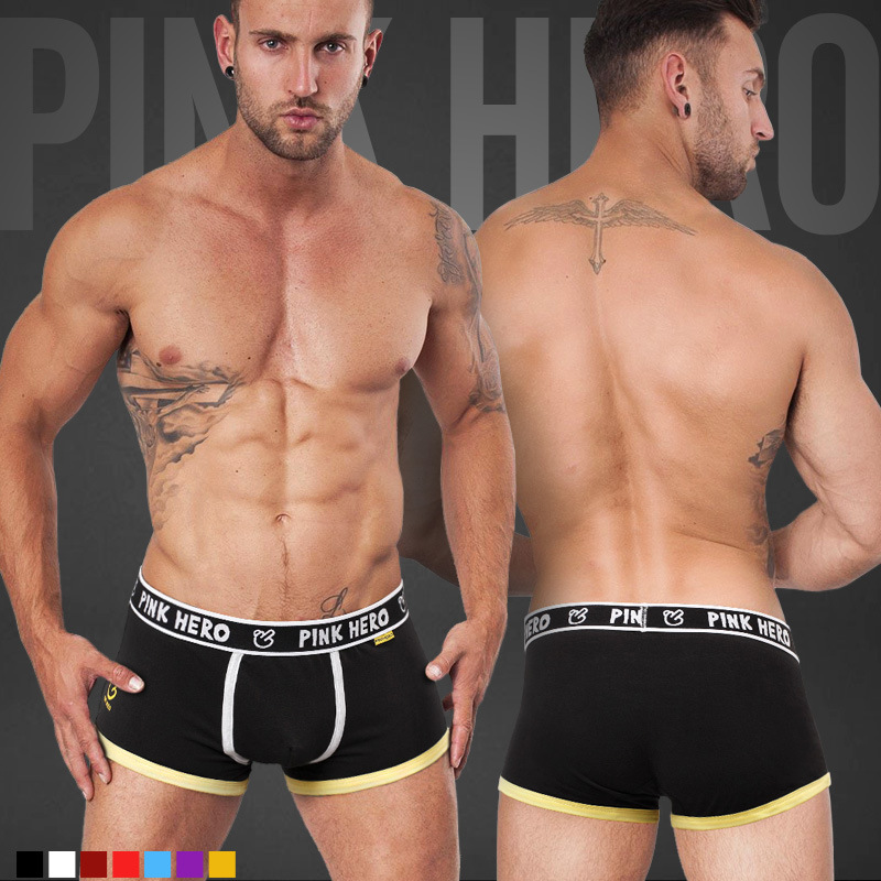 Cueca boxer masculina de algod - Men'S Fashion Underwear Brands avaliação e preço