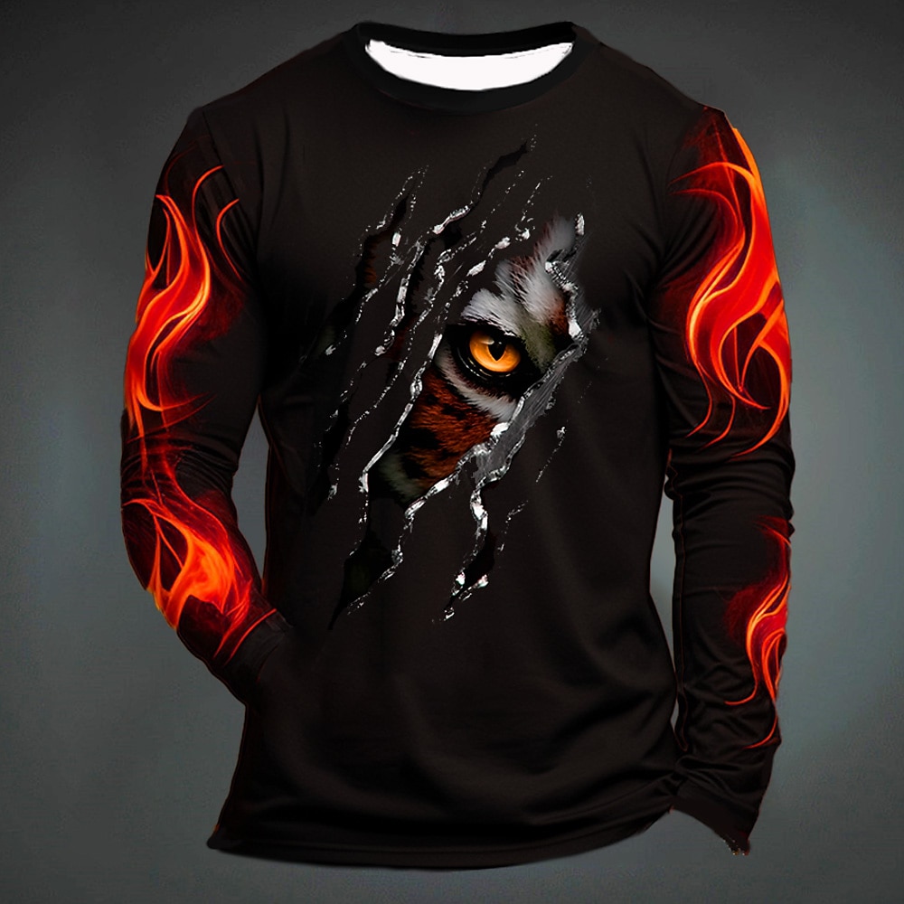 Camiseta masculina com estampa - Men'S Fashion T Shirts avaliação e preço