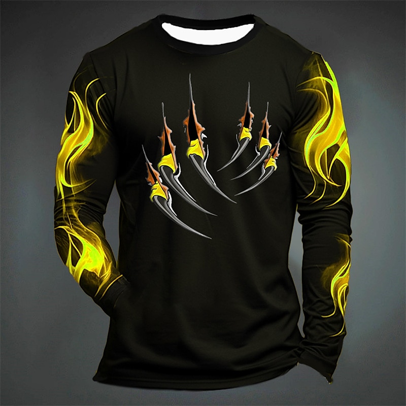 Camiseta masculina com estampa - Men'S Fashion T Shirts avaliação e preço