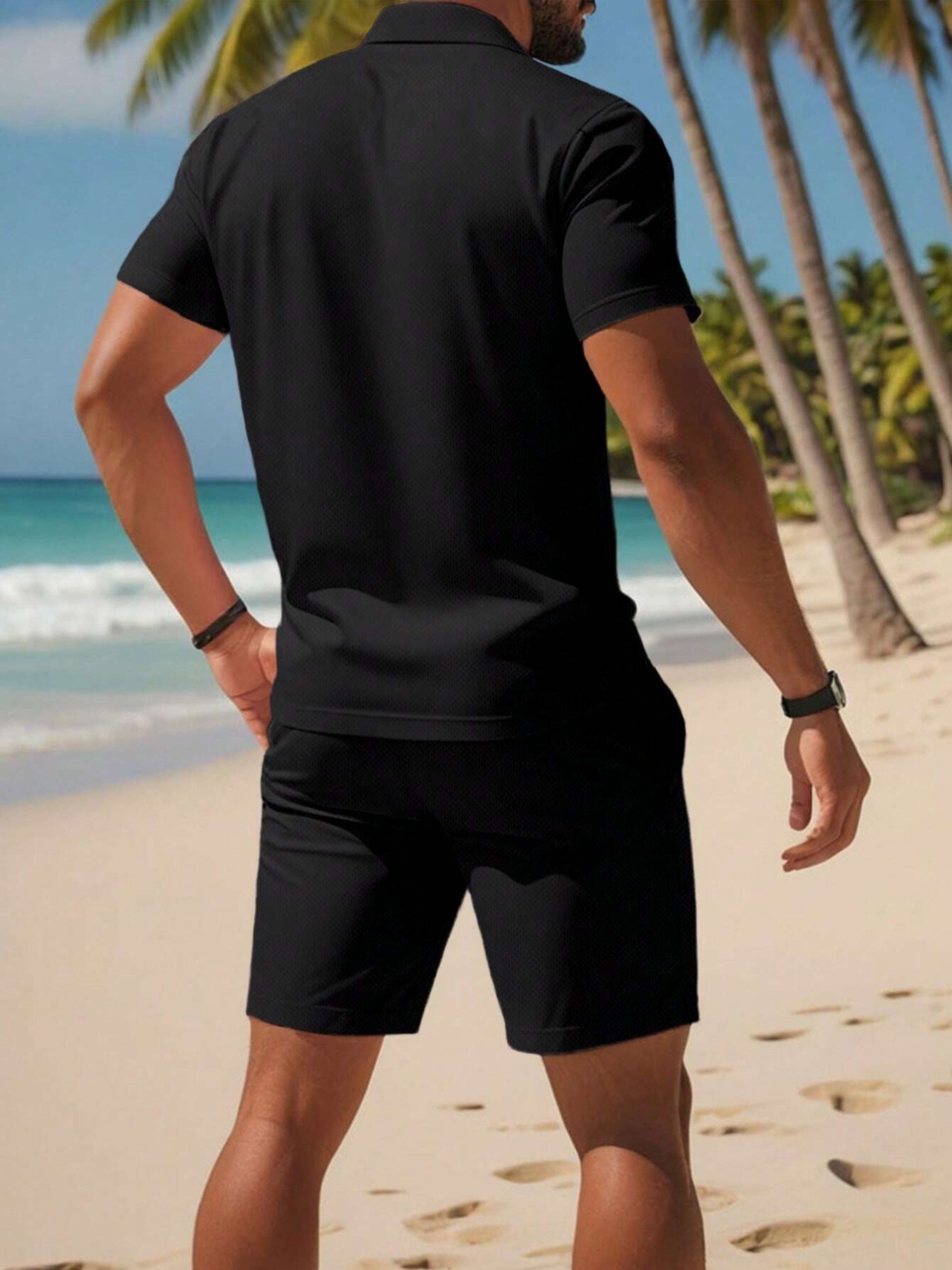 Conjunto de Camisa Polo Mascul - Men'S Fashion Polo avaliação e preço