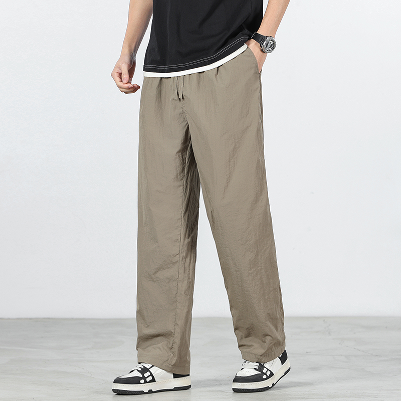 Calças Casuais Finas para Home - Men'S Fashion Khaki Pants avaliação e preço