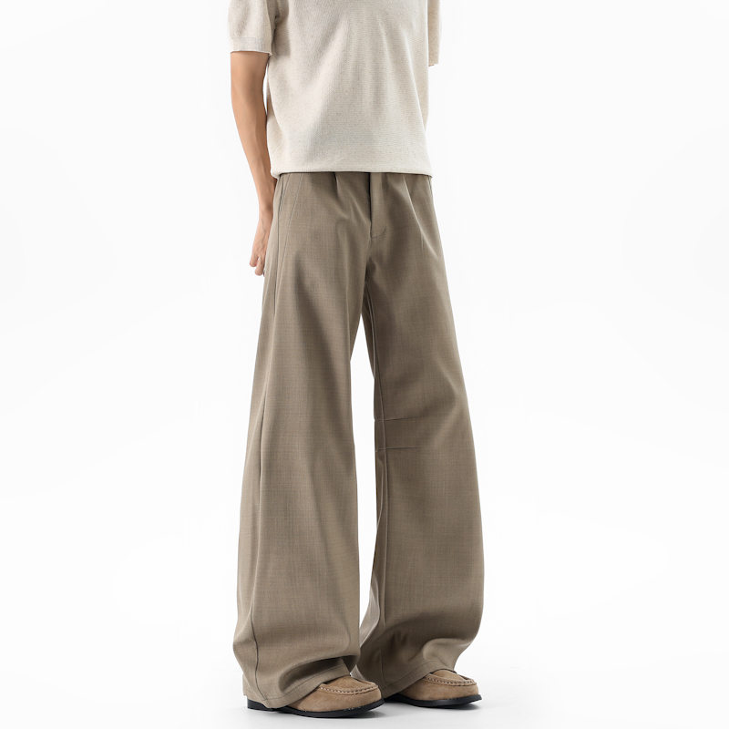Calças de Terno Masculinas Vin - Men'S Fashion Khaki Pants avaliação e preço