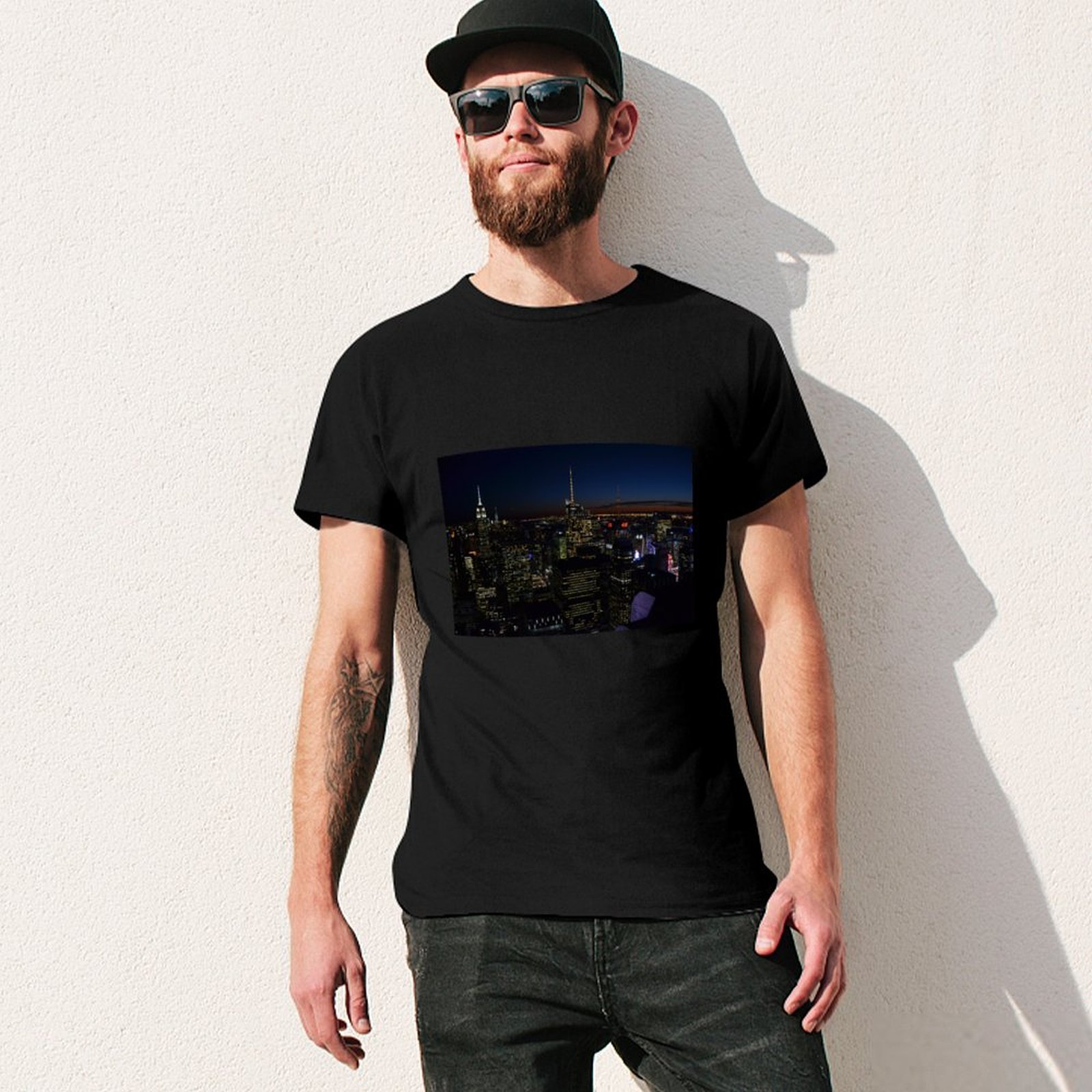Camiseta NYC à Noite, Casual,  - Men'S Fashion Nyc avaliação e preço