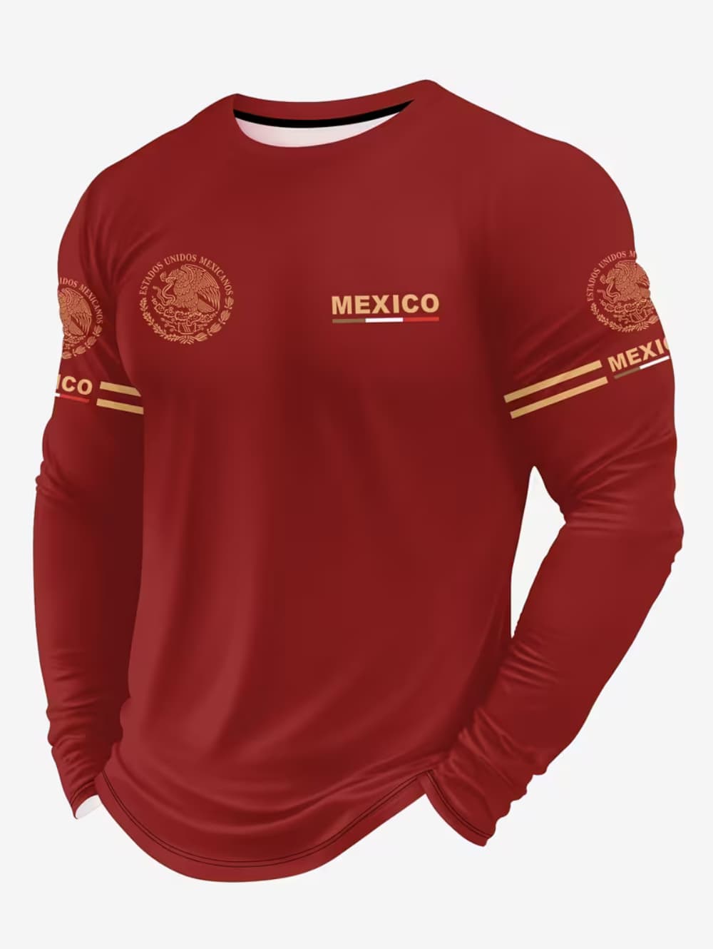 Camiseta Masculina Estampada Á - Mens Fashion Mexico avaliação e preço