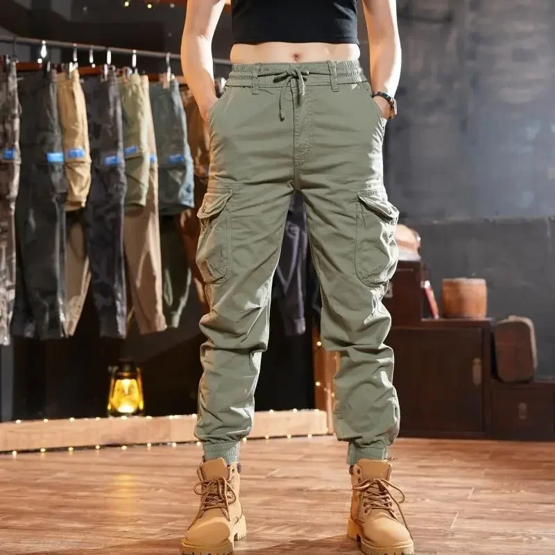 Multi bolso ao ar livre calças - Men'S Fashion Khaki Pants avaliação e preço