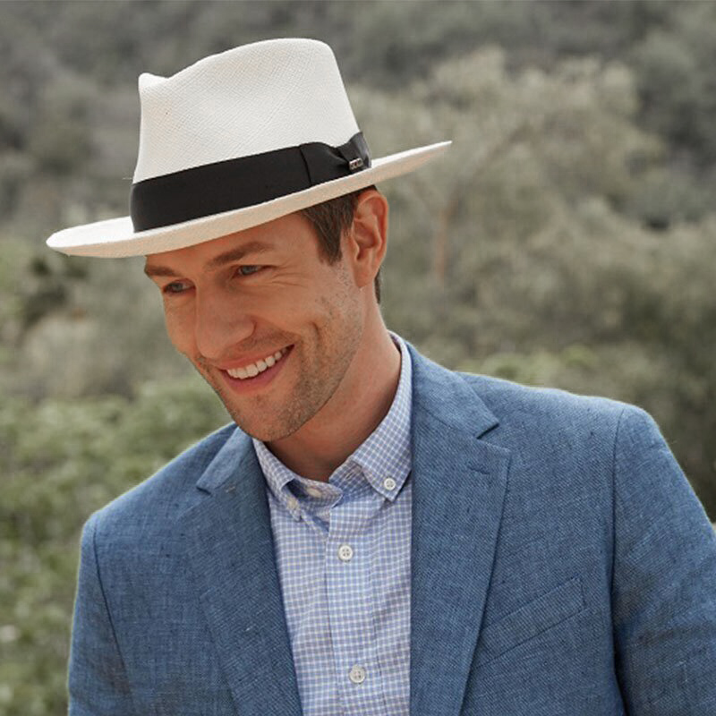 Chapéu panamá clássico para mu - Mens Fashion Bucket Hat avaliação e preço