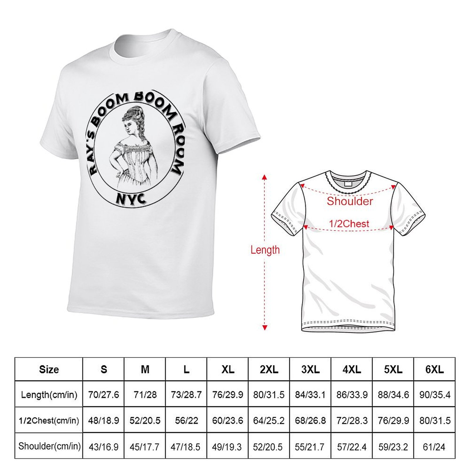 Camiseta Ray's Boom Boom Room  - Men'S Fashion Nyc avaliação e preço