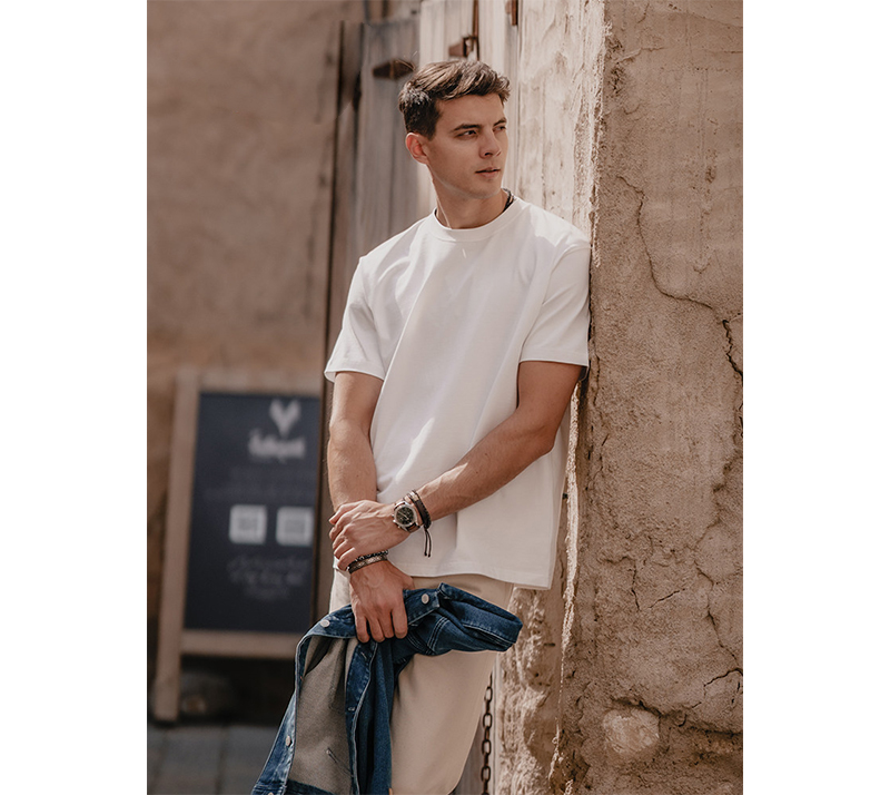 Camiseta Masculina de Algodão  - Men'S Fashion Looks 2026 avaliação e preço